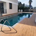 Esta Palm Living And Bedroom, 250 M From Kerínia